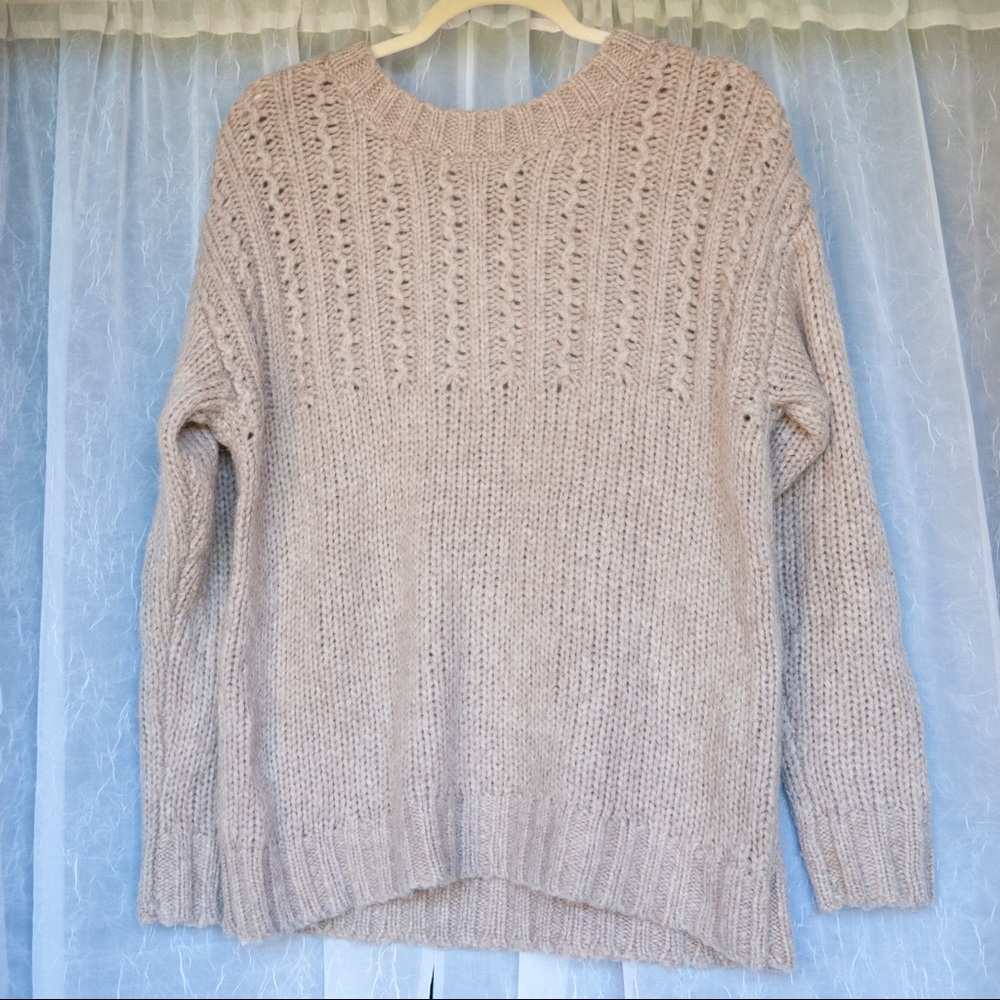 Aerie Open-Back Sweater - Size S